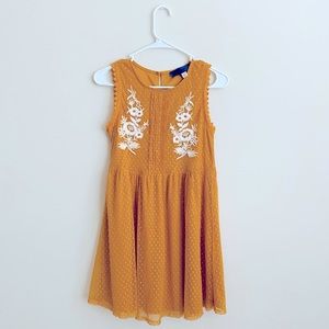 🎉2 for $15🎉 Francesca’s Cute Mustard Babydoll